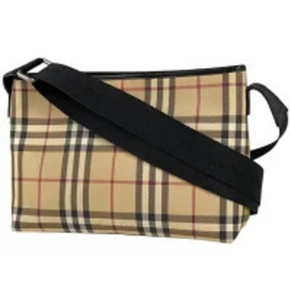Burberry check shoulder bag messenger cross Body Belt Bum Crossbody canvas